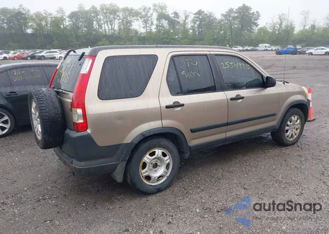 2005 Honda Cr-V Lx из США, поврежденный, VIN JHLRD78525C047124